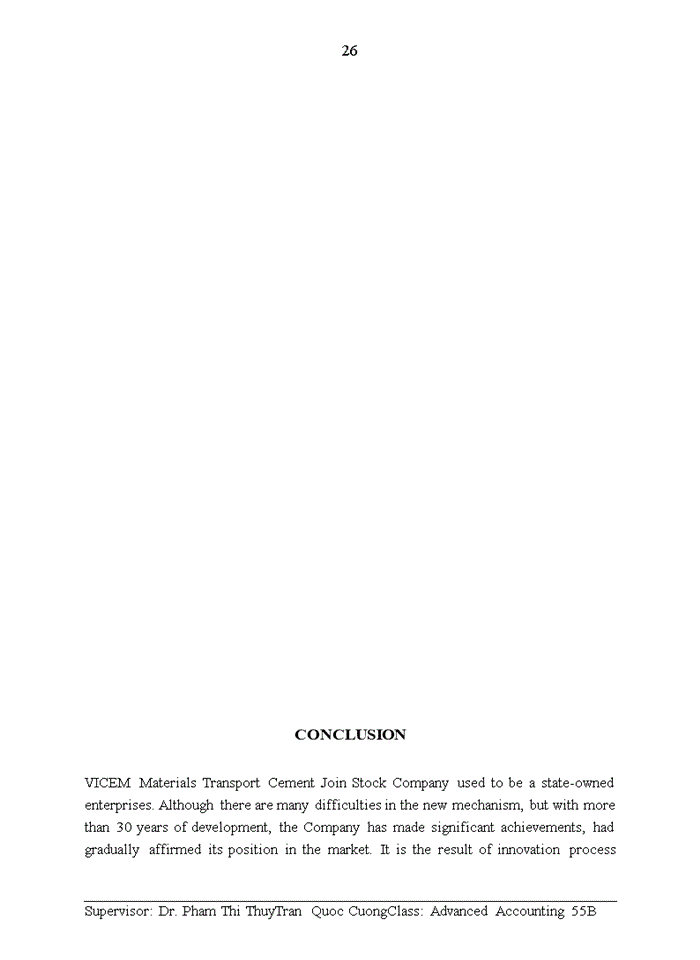 image for page AN INTRODUCTION TO ORGANIZATIONAL CHART AND ACCOUNTING SYSTEM APPLIED IN VICEM MATERIALS TRANSPORT CEMENT JOINT STOCK COMPANY