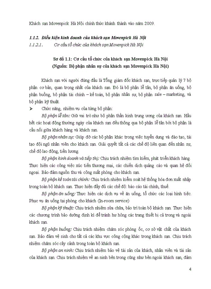 image for page Báo cáo Thực trạng công tác quản trị nguồn nhân lực tại bộ phận Banquet khách sạn Movenpick Hà Nội
