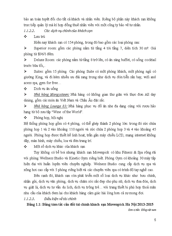 image for page Báo cáo Thực trạng công tác quản trị nguồn nhân lực tại bộ phận Banquet khách sạn Movenpick Hà Nội