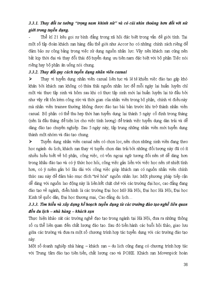 image for page Báo cáo Thực trạng công tác quản trị nguồn nhân lực tại bộ phận Banquet khách sạn Movenpick Hà Nội