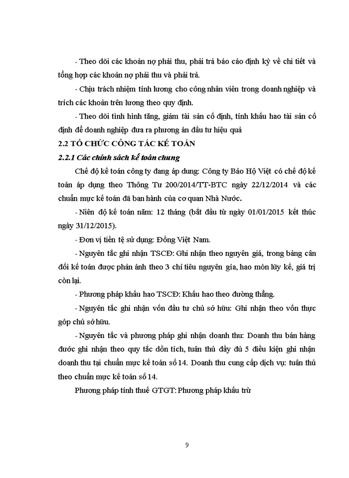 image for page Báo cáo thực tập tổng hợp tại Công ty Trách nhiệm hữu hạn Bảo Hộ Việt