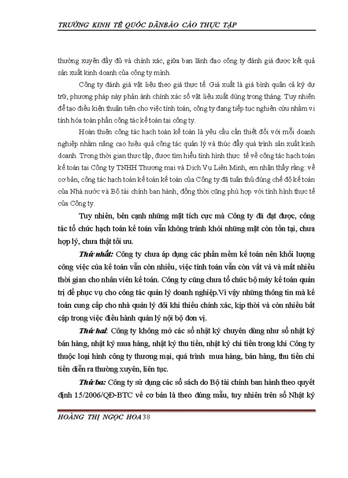 image for page Báo cáo thực tập tại công ty Trách nhiệm hữu hạn Thương mại và Dịch vụ Liên Minh