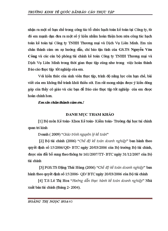 image for page Báo cáo thực tập tại công ty Trách nhiệm hữu hạn Thương mại và Dịch vụ Liên Minh