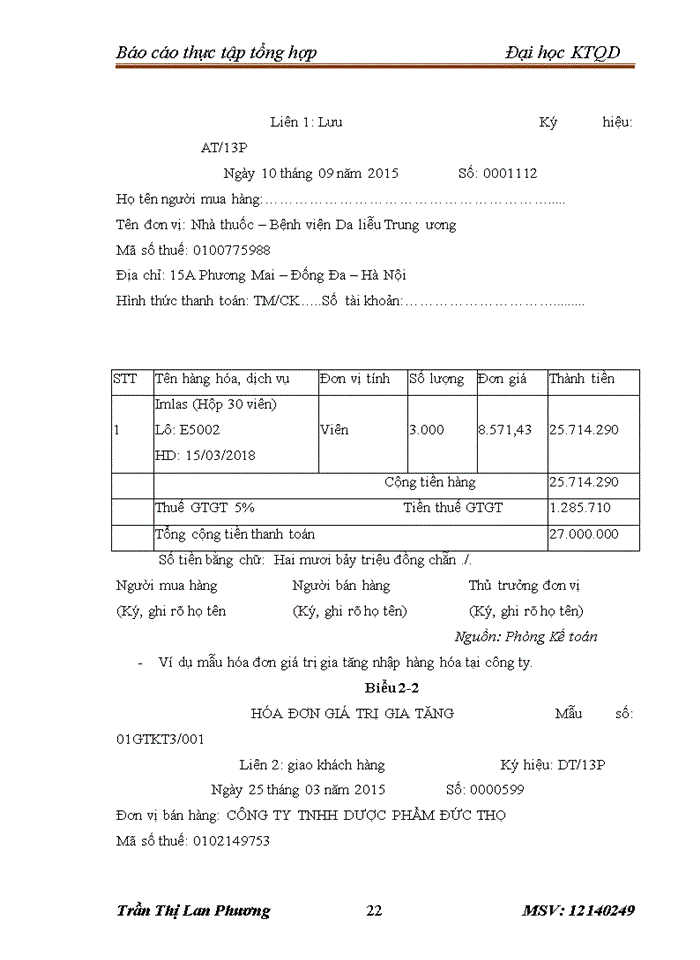 image for page Báo cáo thực tập tổng hợp tại Công ty Trách nhiệm hữu hạn Dược phẩm Anh Thy