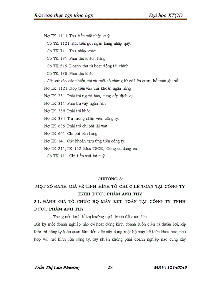 image for page Báo cáo thực tập tổng hợp tại Công ty Trách nhiệm hữu hạn Dược phẩm Anh Thy