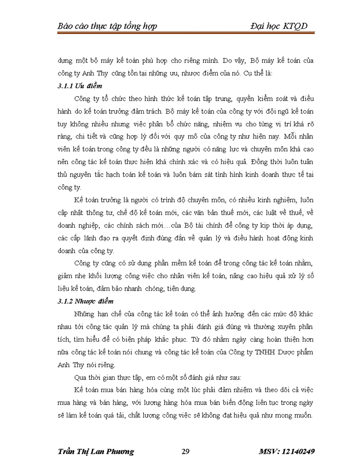 image for page Báo cáo thực tập tổng hợp tại Công ty Trách nhiệm hữu hạn Dược phẩm Anh Thy