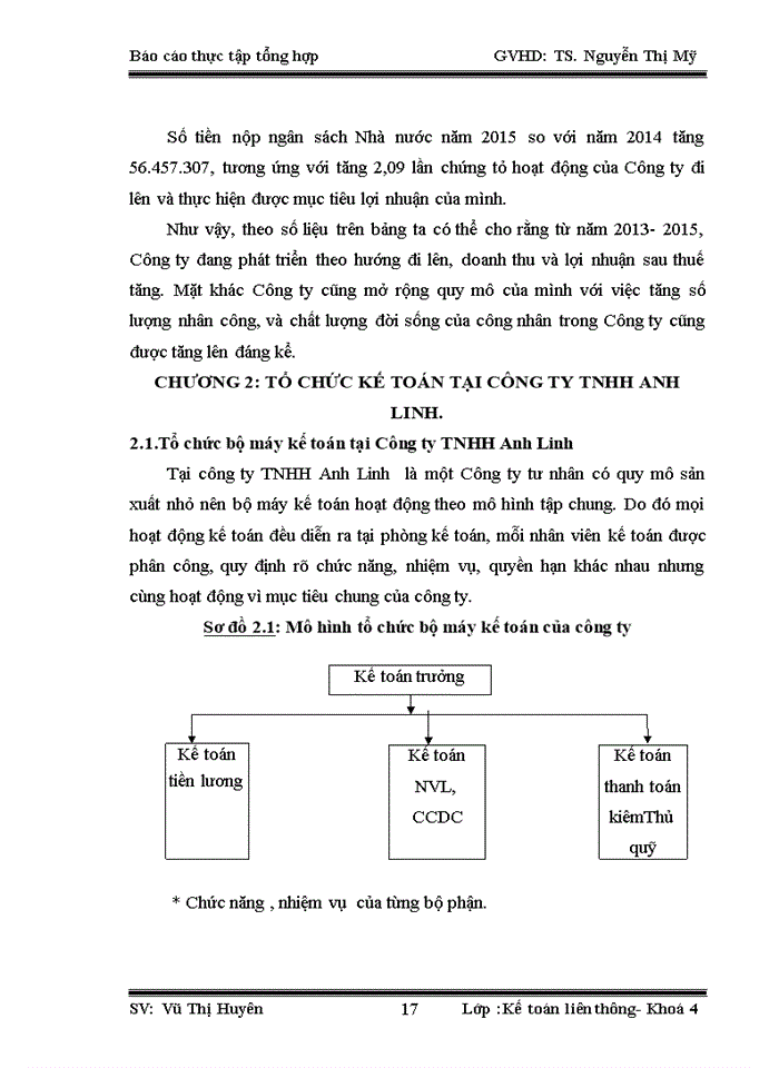 image for page Báo cáo Công ty Trách nhiệm hữu hạn Anh Linh