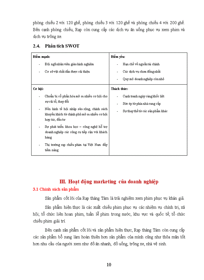 image for page Báo cáo Rạp Tháng Tám Công ty Trách nhiệm hữu hạn Một thành viên Điện ảnh Hà Nội