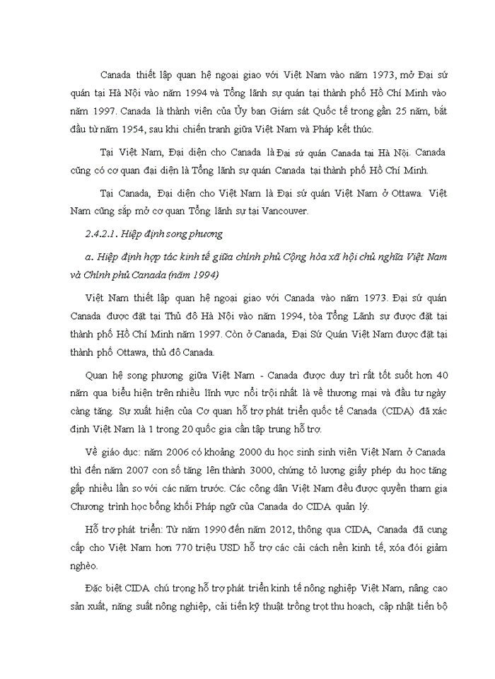 image for page ĐẶC ĐIỂM TRONG ĐÀM PHÁN CỦA ĐỐI TÁC CANADA VÀ KHẢ NĂNG THÍCH ỨNG CỦA VIỆT NAM