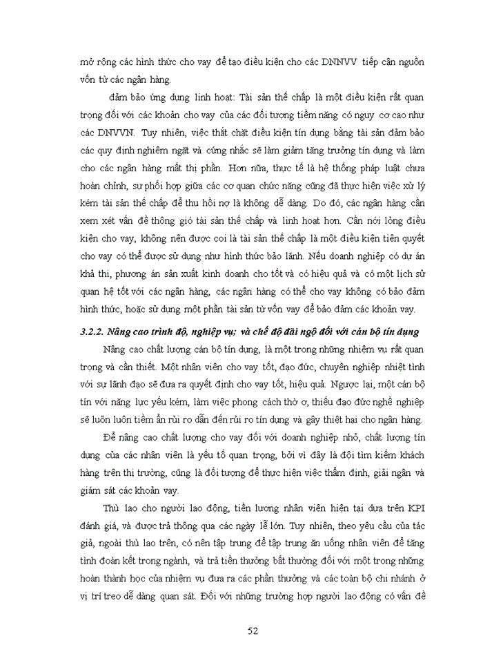 image for page NÂNG CAO CHẤT LƯỢNG CHO VAY ĐỐI VỚI CÁC DOANH NGHIỆP VỪA VÀ NHỎ TẠI NGÂN HÀNG NÔNG NGHIỆP VÀ PHÁT TRIỂN NÔNG THÔN - CHI NHÁNH THƯỜNG TÍN