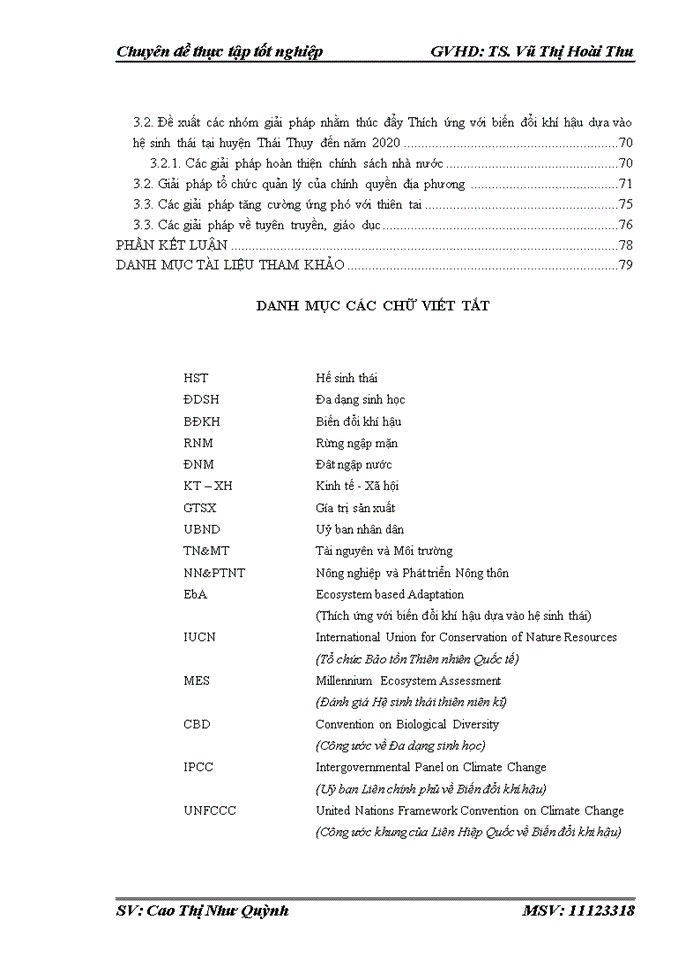 image for page Thích ứng với biến đổi khí hậu dựa vào hệ sinh thái Nghiên cứu tại huyện Thái Thụy tỉnh Thái Bình