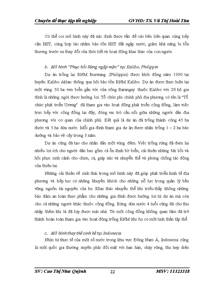 image for page Thích ứng với biến đổi khí hậu dựa vào hệ sinh thái Nghiên cứu tại huyện Thái Thụy tỉnh Thái Bình