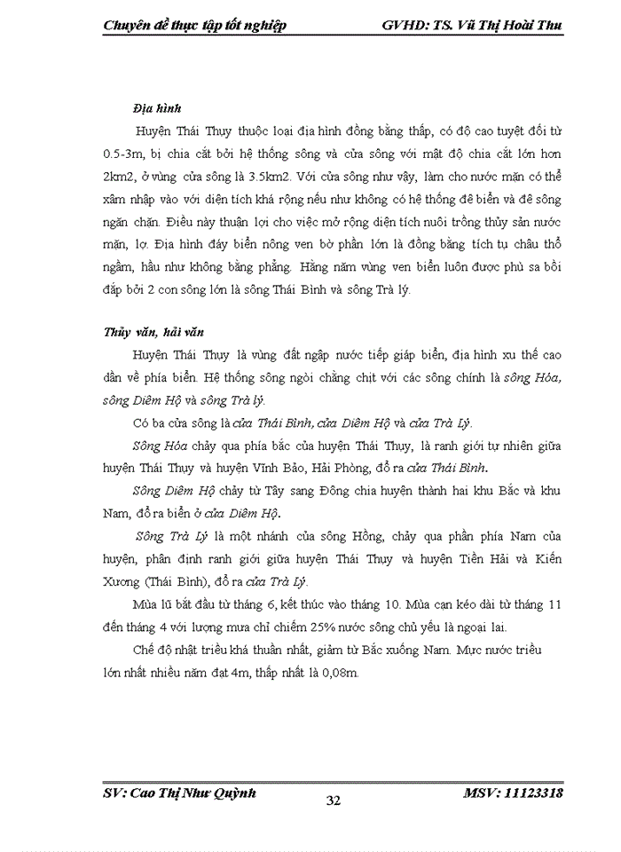 image for page Thích ứng với biến đổi khí hậu dựa vào hệ sinh thái Nghiên cứu tại huyện Thái Thụy tỉnh Thái Bình