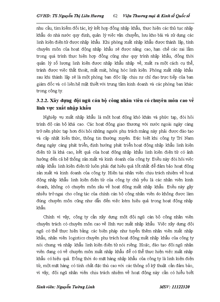 image for page Hoạt động nhập khẩu linh kiện điện tử tại Công ty Cổ phần đầu tư phát triển công nghệ Trí Nam - thực trạng và giải pháp
