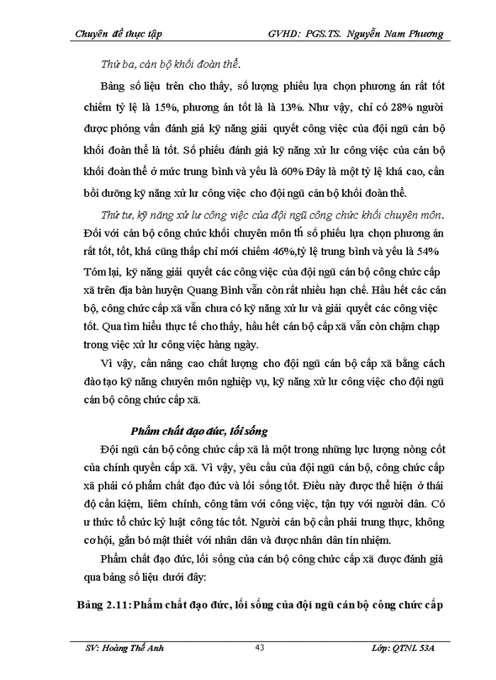 image for page Nâng cao chất lượng đội ngũ cán bộ công chức cấp xã của huyện Quang Bình