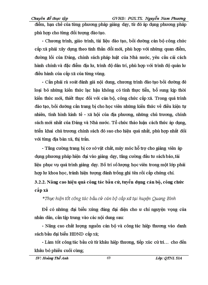 image for page Nâng cao chất lượng đội ngũ cán bộ công chức cấp xã của huyện Quang Bình