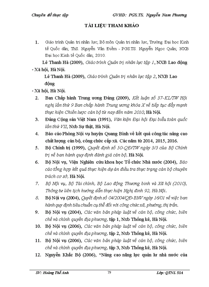 image for page Nâng cao chất lượng đội ngũ cán bộ công chức cấp xã của huyện Quang Bình