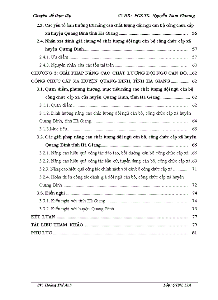 image for page Nâng cao chất lượng đội ngũ cán bộ công chức cấp xã của huyện Quang Bình