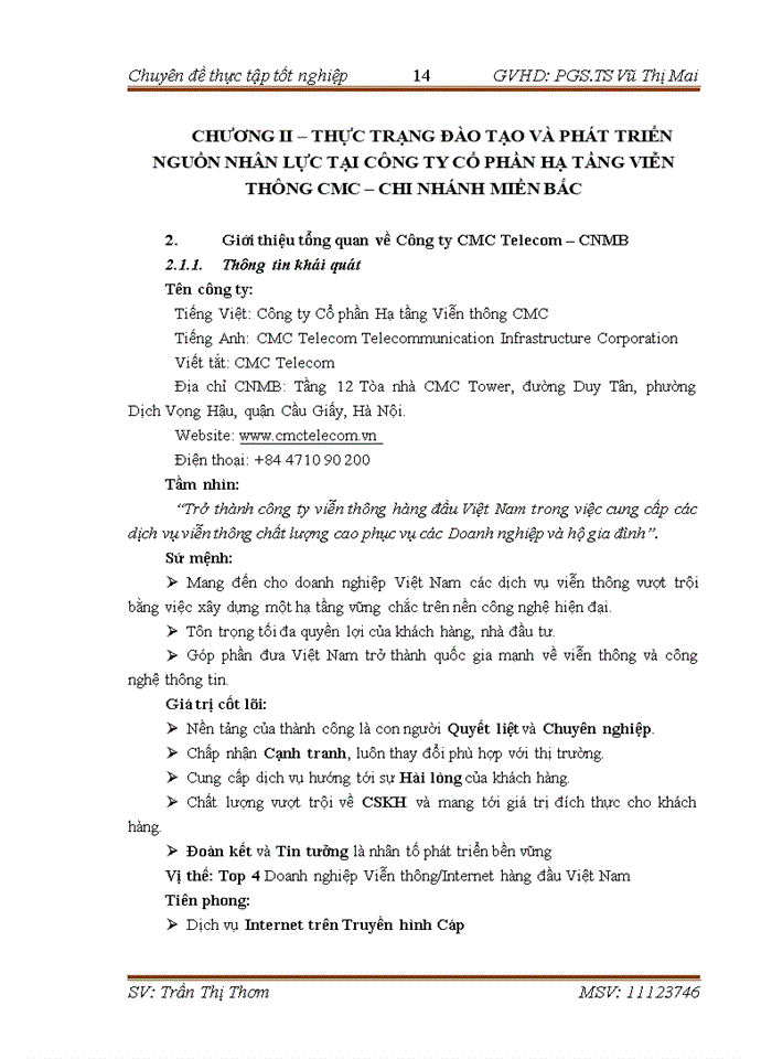 image for page Hoàn thiện công tác đào tạo và phát triển nguồn nhân lực tại Công ty Cổ phần Hạ tầng Viễn thông CMC Chi nhánh miền Bắc
