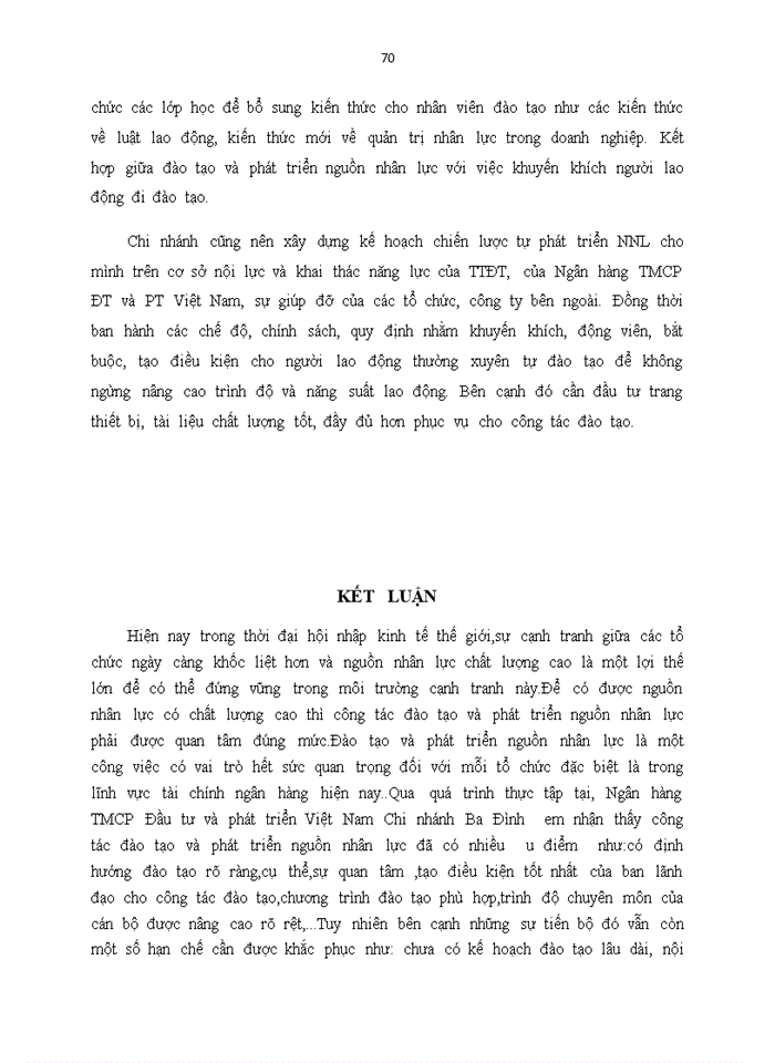 image for page Hoàn thiện công tác đào tạo nguồn nhân lực tại Ngân hàng Thương mại cổ phần ĐT và PT Việt Nam Chi nhánh Ba Đình