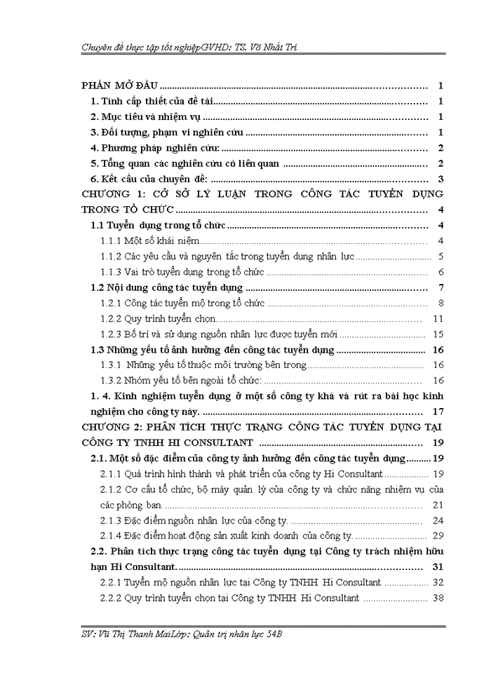 image for page HOÀN THIỆN CÔNG TÁC TUYỂN DỤNG NGUỒN NHÂN LỰC TẠI CÔNG TY Trách nhiệm hữu hạn HI CONSULTANT HÀ NỘI