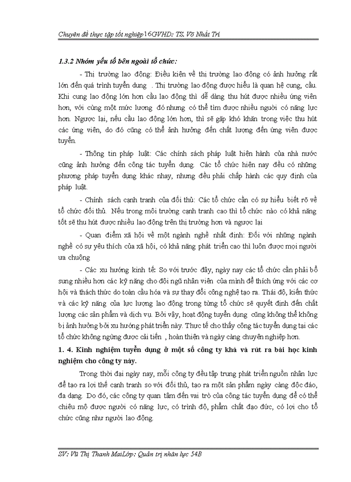 image for page HOÀN THIỆN CÔNG TÁC TUYỂN DỤNG NGUỒN NHÂN LỰC TẠI CÔNG TY Trách nhiệm hữu hạn HI CONSULTANT HÀ NỘI
