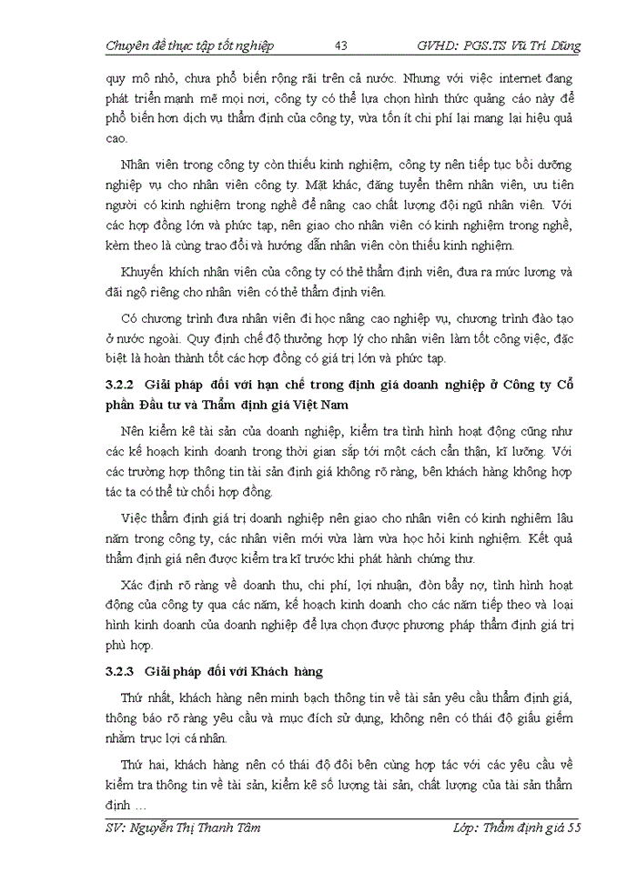 image for page Vận dụng phương pháp chiết khấu dòng tiền DCF dựa vào dòng tiền tự do của doanh nghiệp FCFF để thẩm định giá trị doanh nghiệp tại Công ty Cổ phần Đầu tư và Thẩm định giá Việt Nam