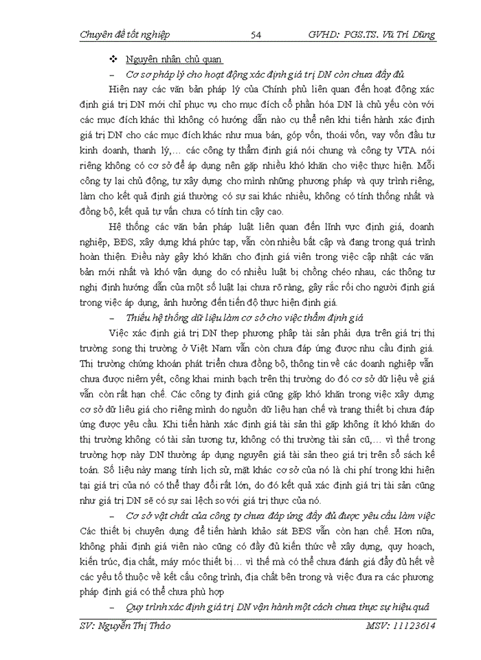 image for page THỰC TRẠNG ÁP DỤNG PHƯƠNG PHÁP TÀI SẢN TRONG VIỆC XÁC ĐỊNH GIÁ TRỊ DN TẠI CÔNG TY Trách nhiệm hữu hạn THẨM ĐỊNH GIÁ VÀ ĐẠI LÝ THUẾ VIỆT NAM VTA