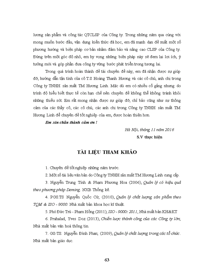 image for page Một số giải pháp nhằm nâng cao chất lượng sản phẩm tại Công ty Trách nhiệm hữu hạn sản xuất TM Hương Linh