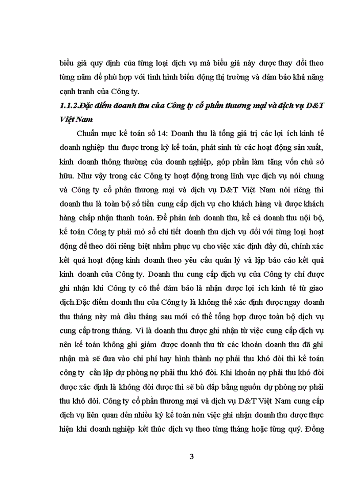 image for page Hoàn thiện kế toán doanh thu chi phí và kết quả kinh doanh tại Công ty cổ phần thương mại và dịch vụ D T Việt Nam