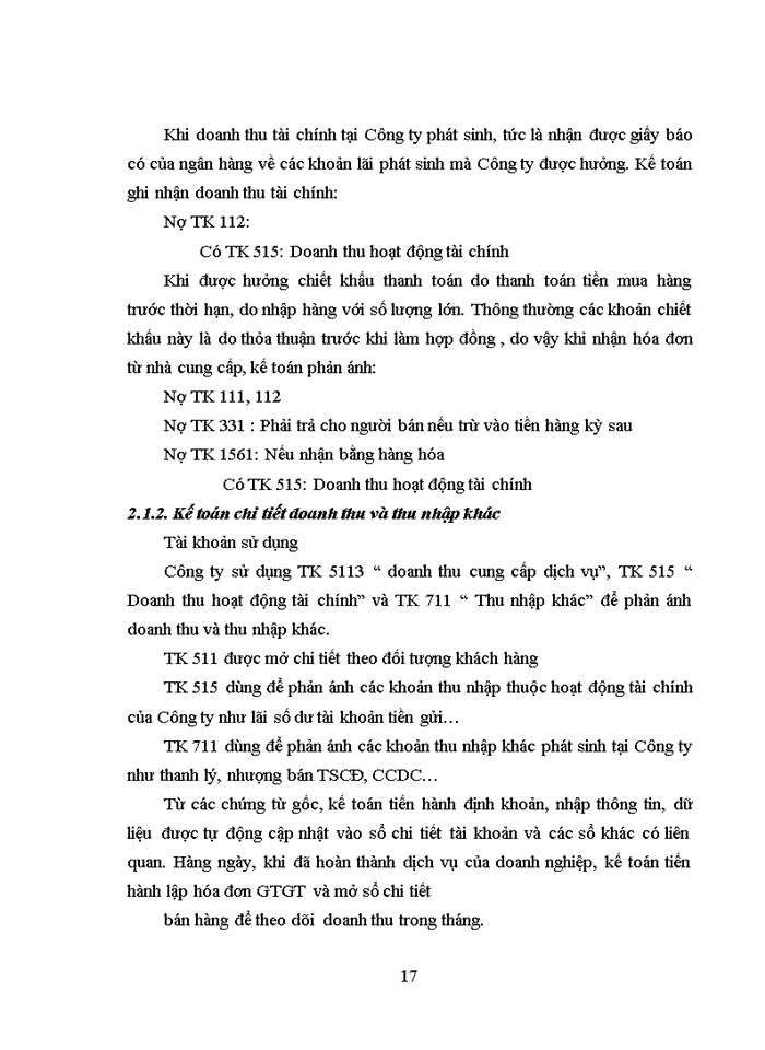 image for page Hoàn thiện kế toán doanh thu chi phí và kết quả kinh doanh tại Công ty cổ phần thương mại và dịch vụ D T Việt Nam