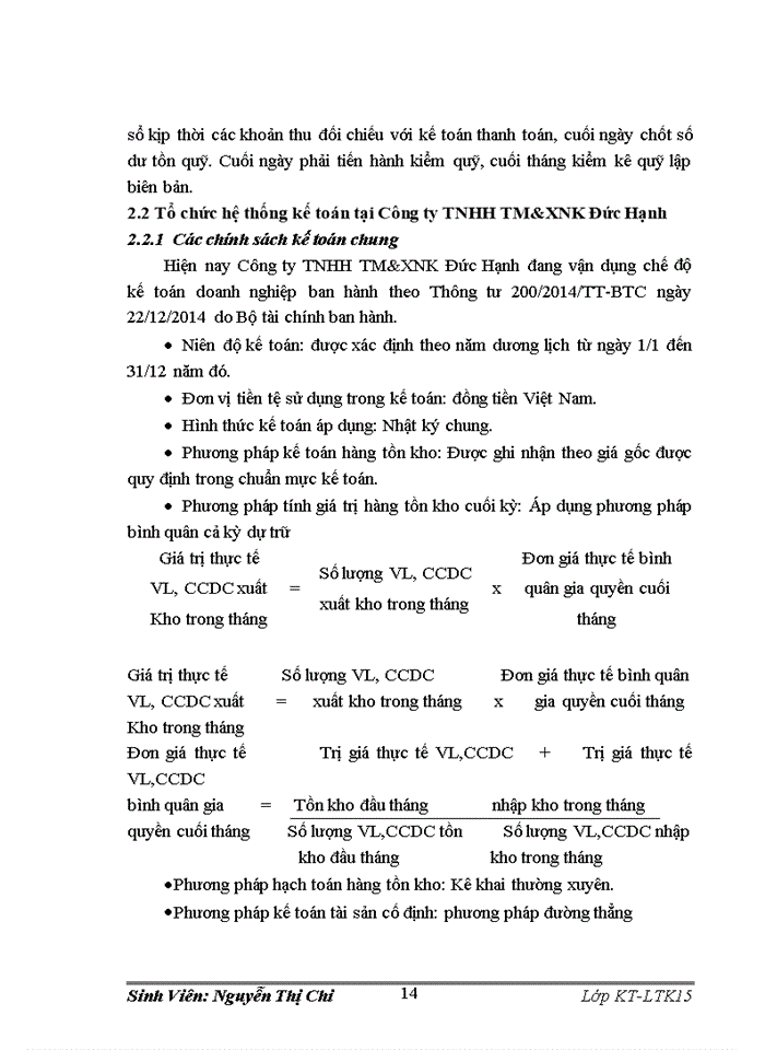 image for page Báo cáo Công ty Trách nhiệm hữu hạn Thương Mại và Xuất Nhập Khẩu Đức Hạnh