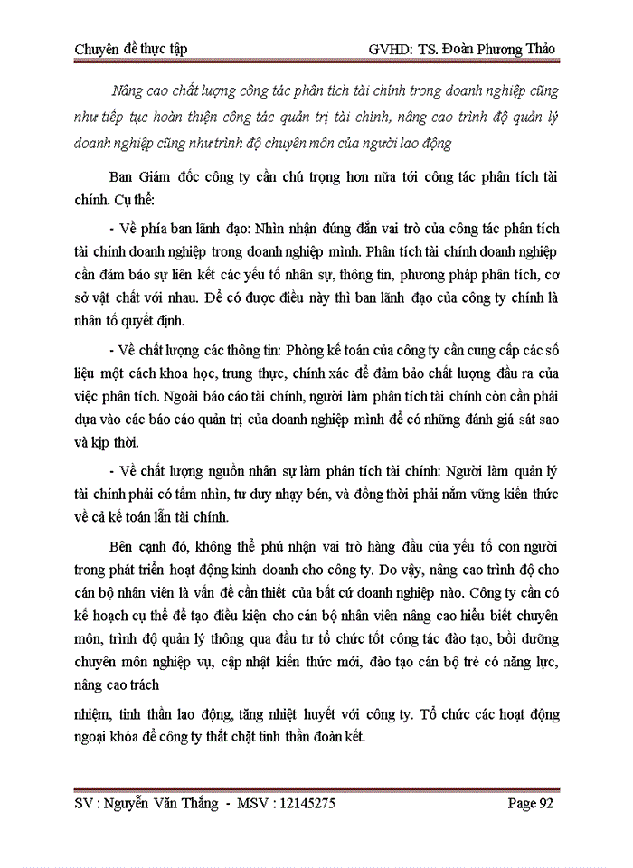image for page Các giải pháp cải thiện tình hình tài chính của công ty Cổ phần Tư vấn Công nghệ và Thiết bị Phan Lê