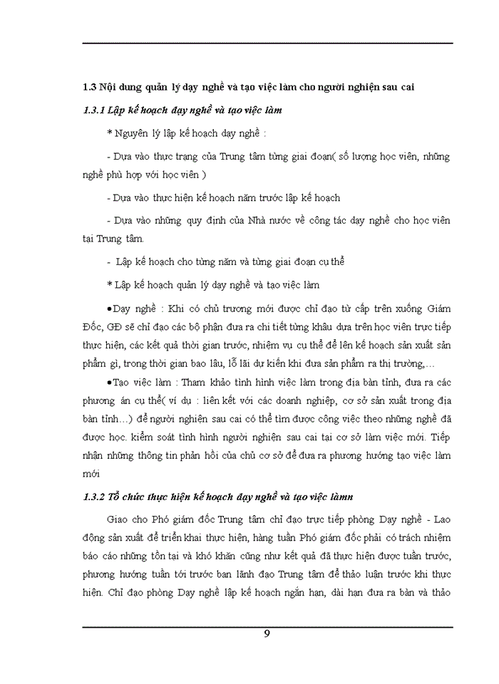 image for page Quản lý dạy nghề và tạo việc làm cho người lao động tại Trung tâm Giáo dục dạy nghề hướng thiện tỉnh Bắc Ninh