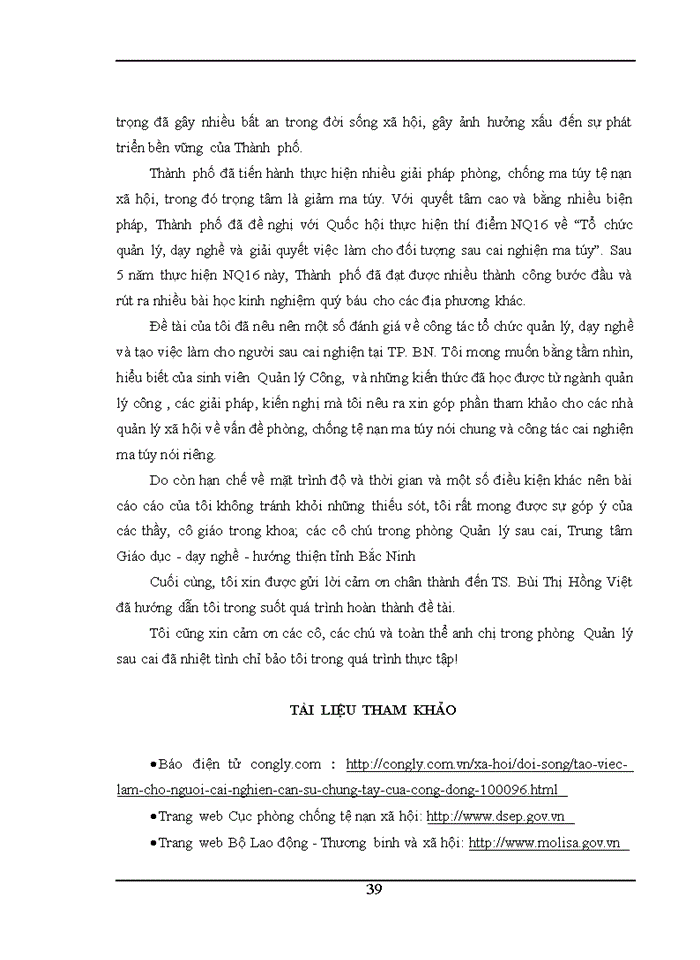 image for page Quản lý dạy nghề và tạo việc làm cho người lao động tại Trung tâm Giáo dục dạy nghề hướng thiện tỉnh Bắc Ninh