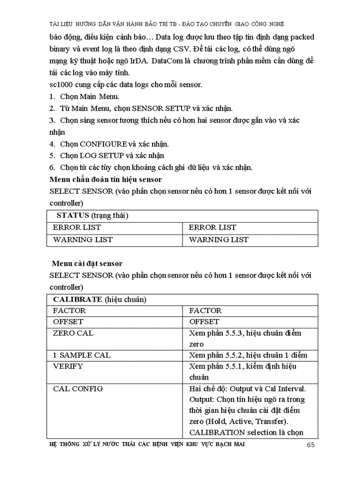 image for page TÀI LIỆU HƯỚNG DẪN VẬN HÀNH BẢO TRÌ TB ĐÀO TẠO CHUYỂN GIAO CÔNG NGHỆ