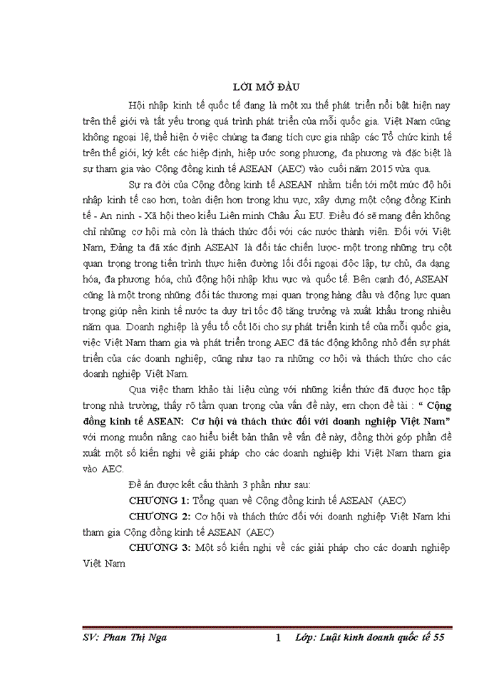 image for page Cộng đồng kinh tế ASEAN Cơ hội và thách thức đối với doanh nghiệp Việt Nam