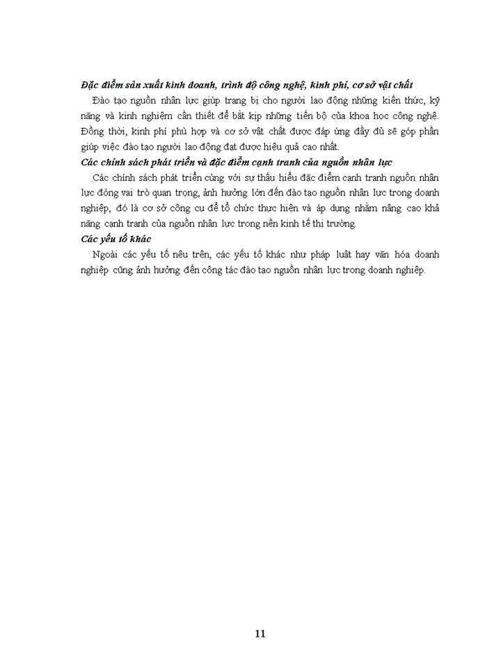 image for page Đề án Các phương pháp đào tạo nguồn nhân lực tại Công ty Cổ phần Du lịch và Thương mại quốc tế VINATOUR