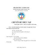 Tìm hiểu về nhận thức thái độ và hành vi của người dân về bảo vệ môi trường tại công viên Hòa Bình