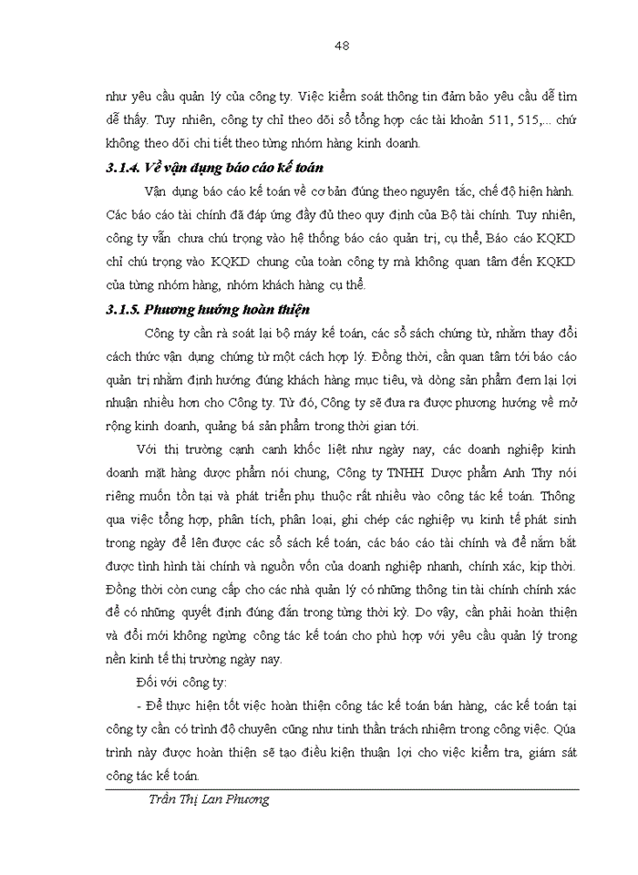 image for page Hoàn thiện kế toán doanh thu và thu nhập tại Công ty Trách nhiệm hữu hạn Dược phẩm Anh Thy