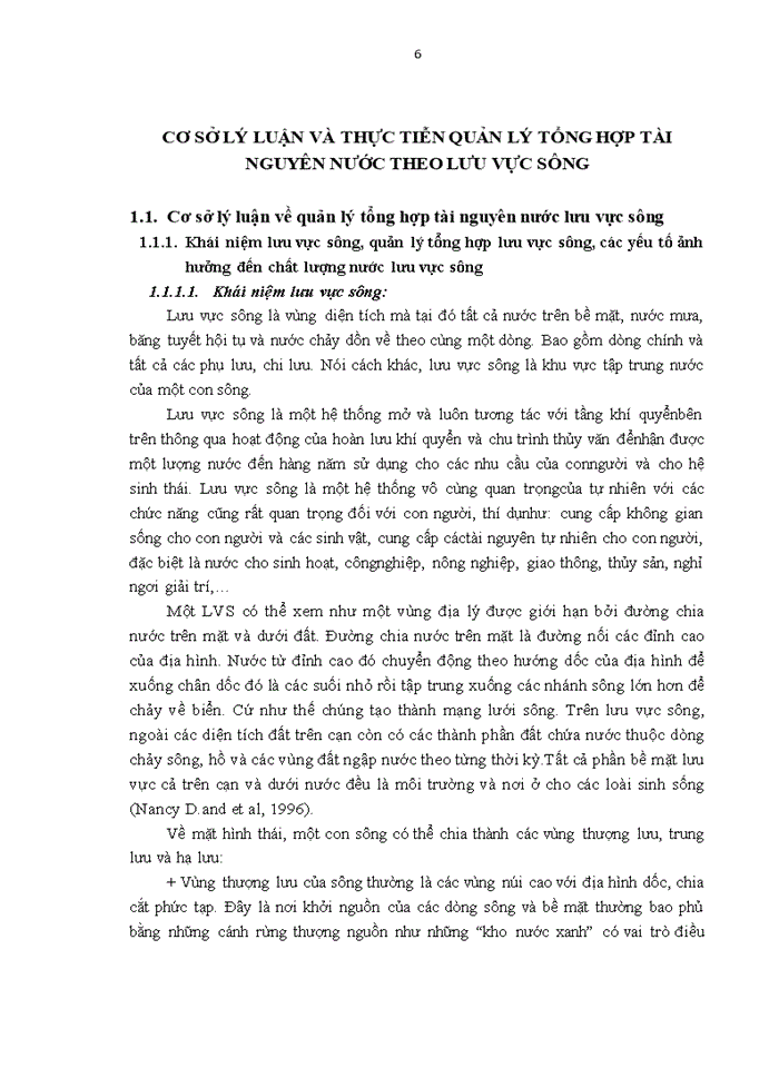 image for page THỰC TRẠNG VÀ GIẢI PHÁP QUẢN LÝ TỔNG HỢP TÀI NGUYÊN NƯỚC LƯU VỰC SÔNG HIẾU