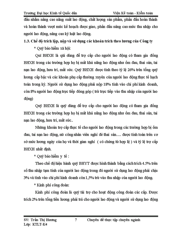 image for page Hoàn thiện kế toán tiền lương và các khoản trích theo lương tại Công ty Trách nhiệm hữu hạn Thương mại và xây dựng Tiến Trường