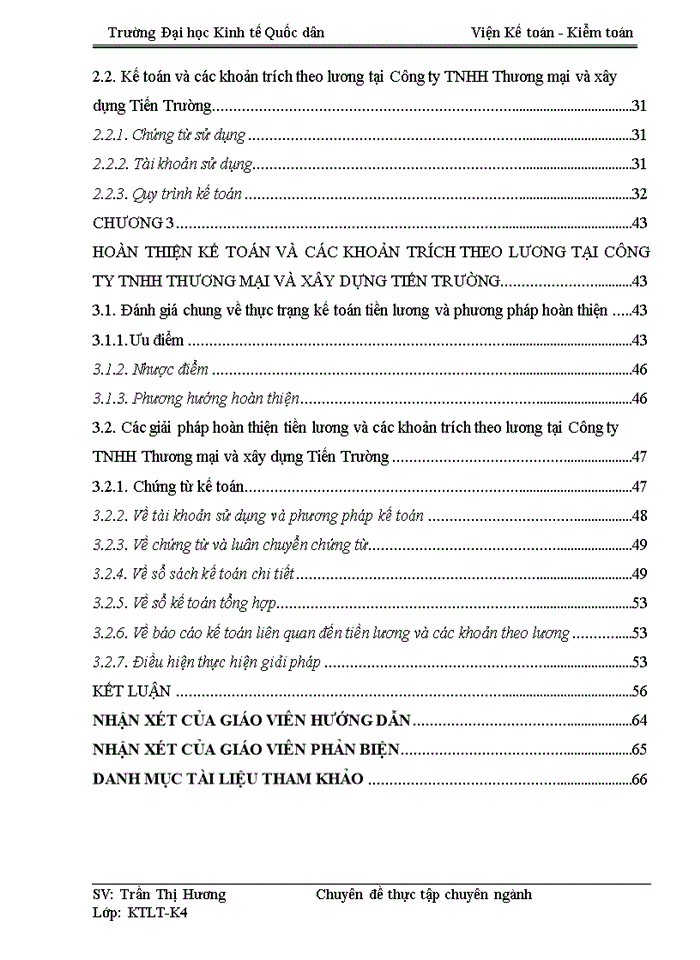 image for page Hoàn thiện kế toán tiền lương và các khoản trích theo lương tại Công ty Trách nhiệm hữu hạn Thương mại và xây dựng Tiến Trường