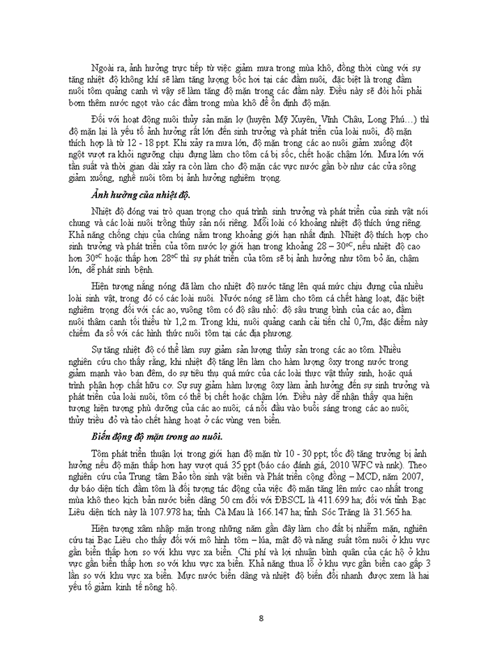 image for page Tác động của Biến đổi khí hậu lên ngành nông nghiệp Việt Nam