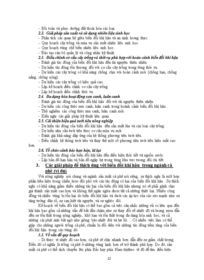 image for page Tác động của Biến đổi khí hậu lên ngành nông nghiệp Việt Nam