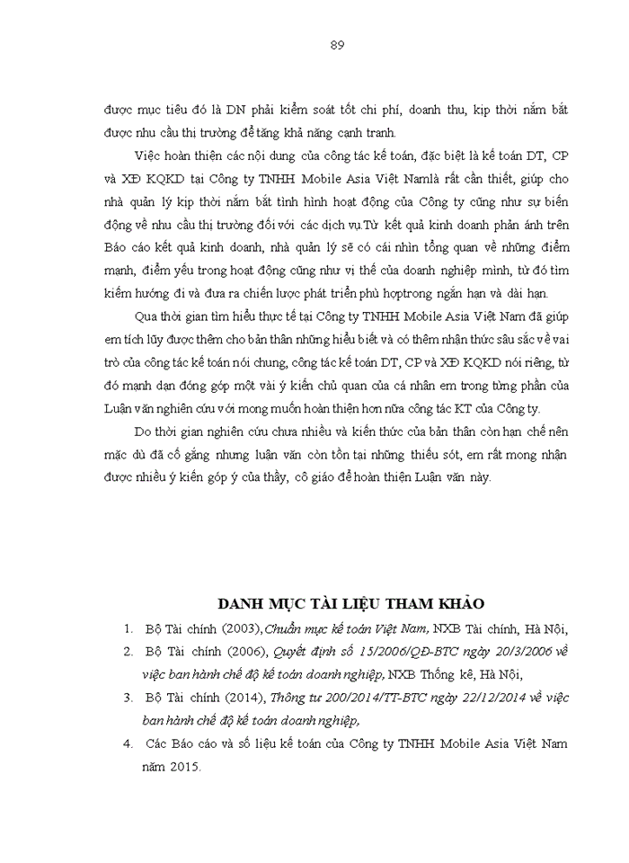 image for page Ths Hoàn thiện kế toán doanh thu chi phí và xác định kết quả kinh doanh tại Công ty Trách nhiệm hữu hạn Mobile Asia Việt Nam