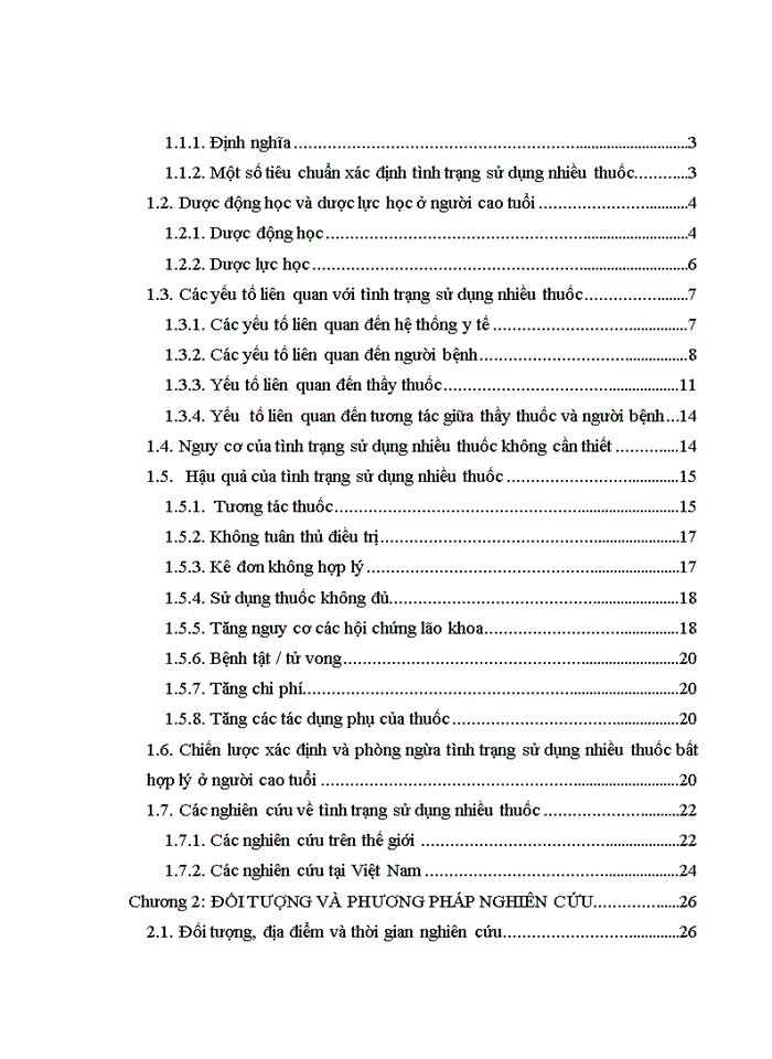 image for page Tình hình sử dụng nhiều thuốc ở bệnh nhân điều trị ngoại trú tại Bệnh viện lão khoa Trung ương