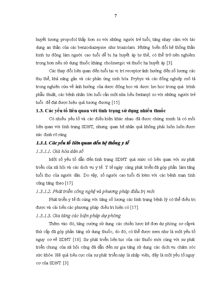 image for page Tình hình sử dụng nhiều thuốc ở bệnh nhân điều trị ngoại trú tại Bệnh viện lão khoa Trung ương