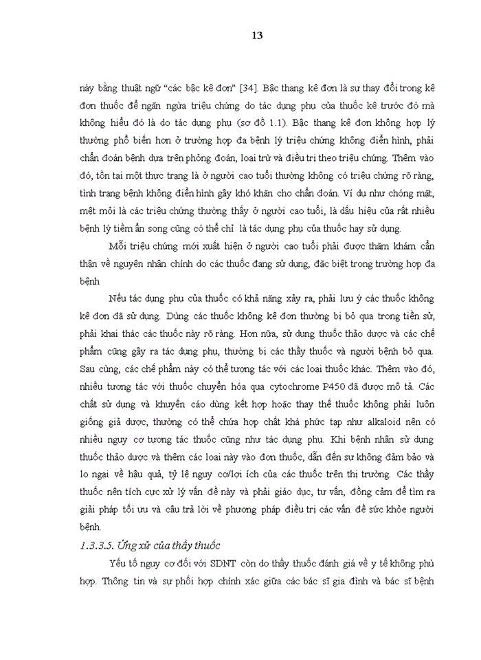 image for page Tình hình sử dụng nhiều thuốc ở bệnh nhân điều trị ngoại trú tại Bệnh viện lão khoa Trung ương