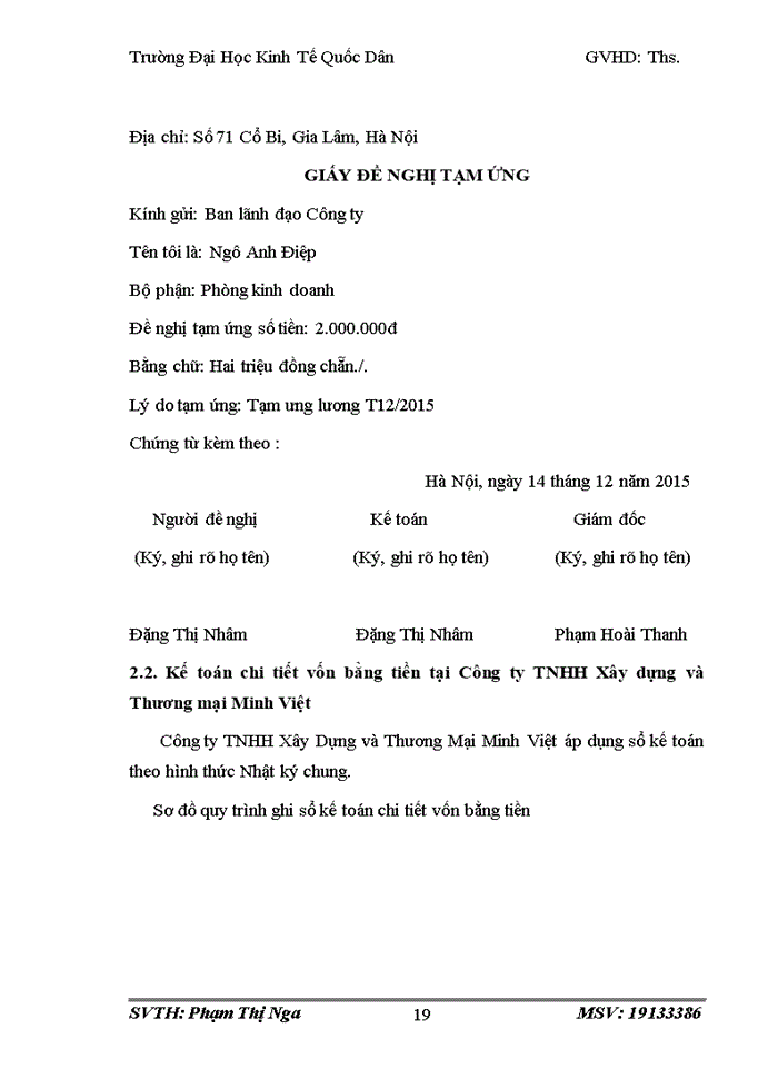 image for page Kế toán vốn bằng tiền